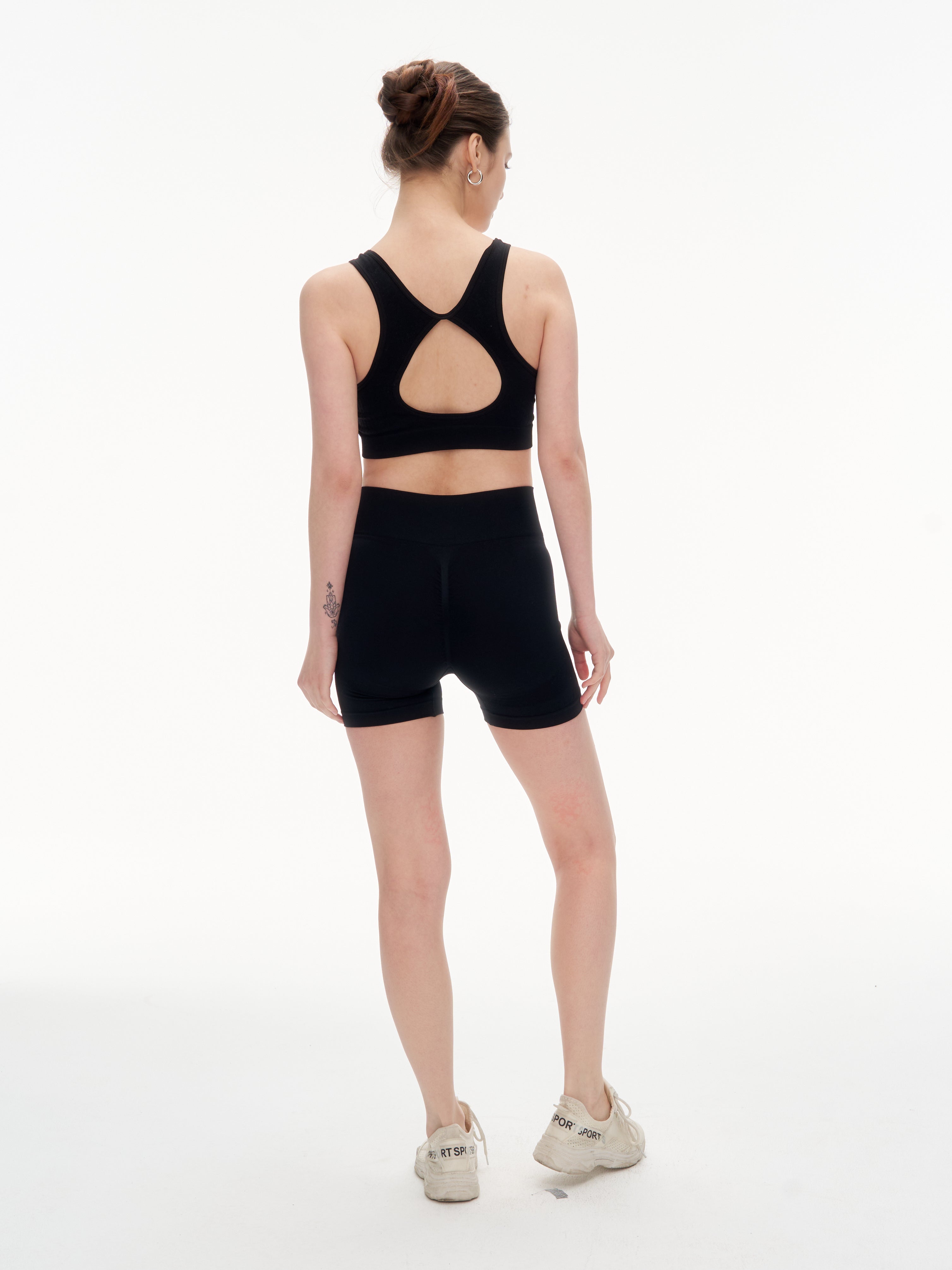 LITCHIC The Hollow Back Sport Suit — High Waist Seamless - Premium Athleisure & Activewear for the Modern Muse