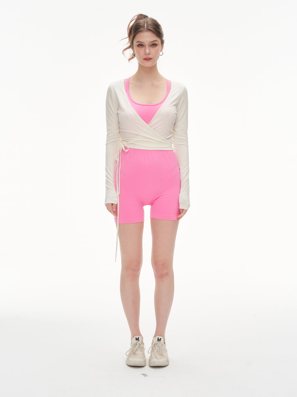 Women's Wrap Tie Cropped Cardigan | Lightweight Long Sleeve Cover-Up for Yoga & Everyday Wear