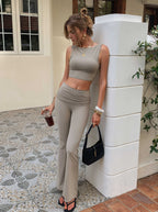 The Flare Yoga Pant — Elegant High-Waist Stretch