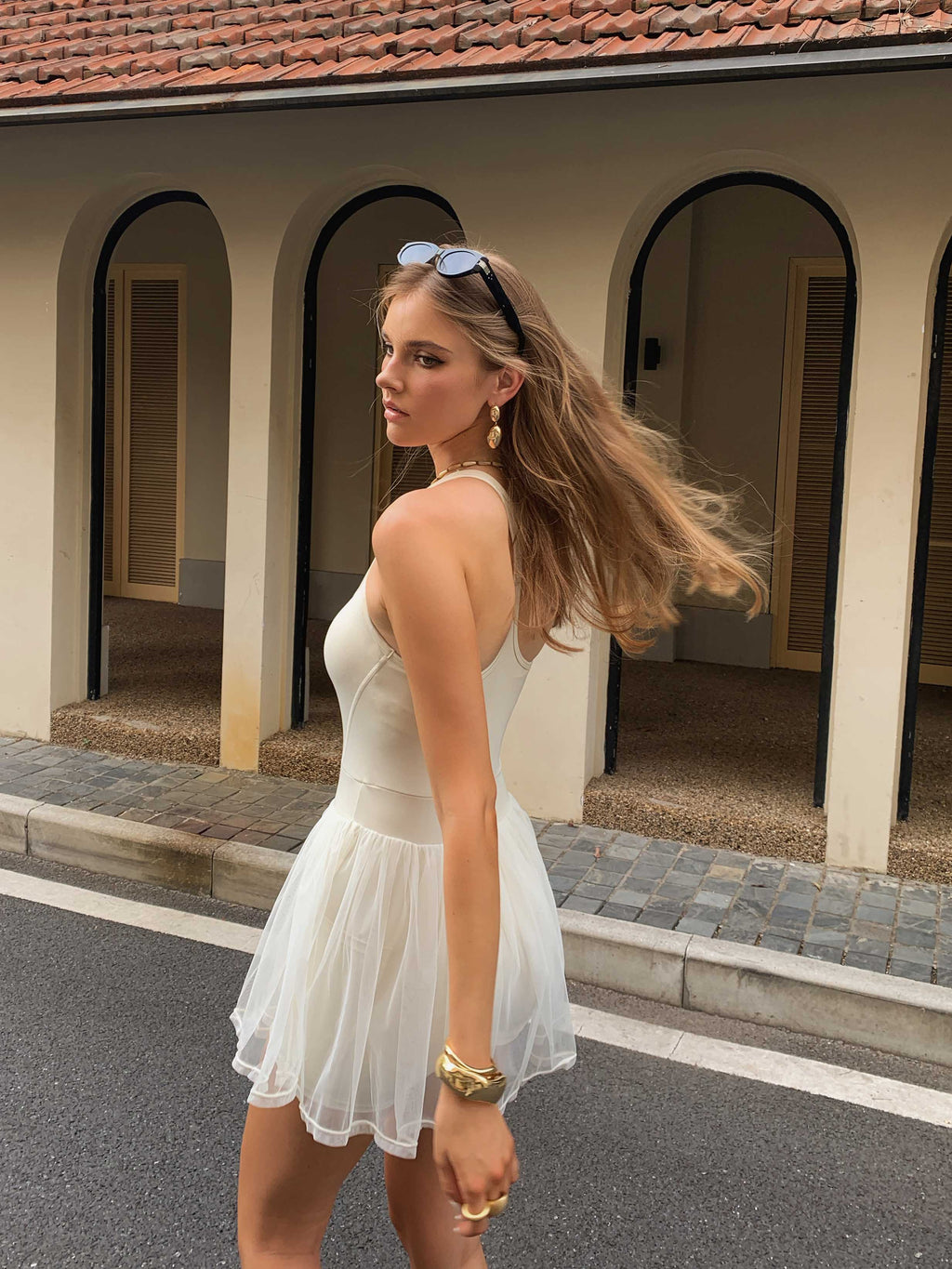 The Mesh Tennis Dress — Sporty Elegance