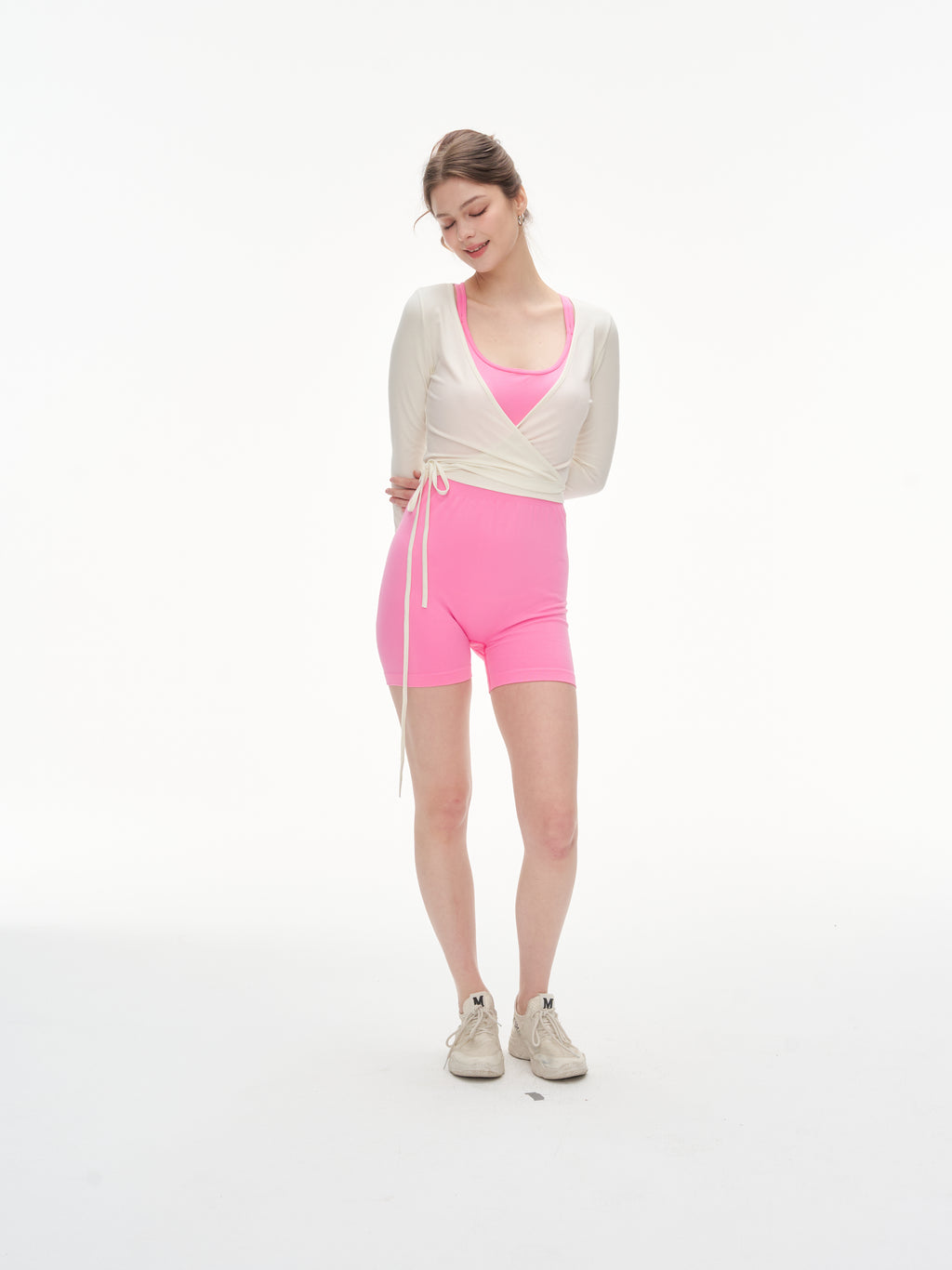 Women's Wrap Tie Cropped Cardigan | Lightweight Long Sleeve Cover-Up for Yoga & Everyday Wear