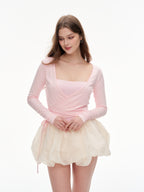 Women's Wrap Tie Cropped Cardigan | Lightweight Long Sleeve Cover-Up for Yoga & Everyday Wear