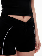 The Halter Active Set — Seamless Open Back Duo