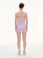 The Halter Active Set — Seamless Open Back Duo
