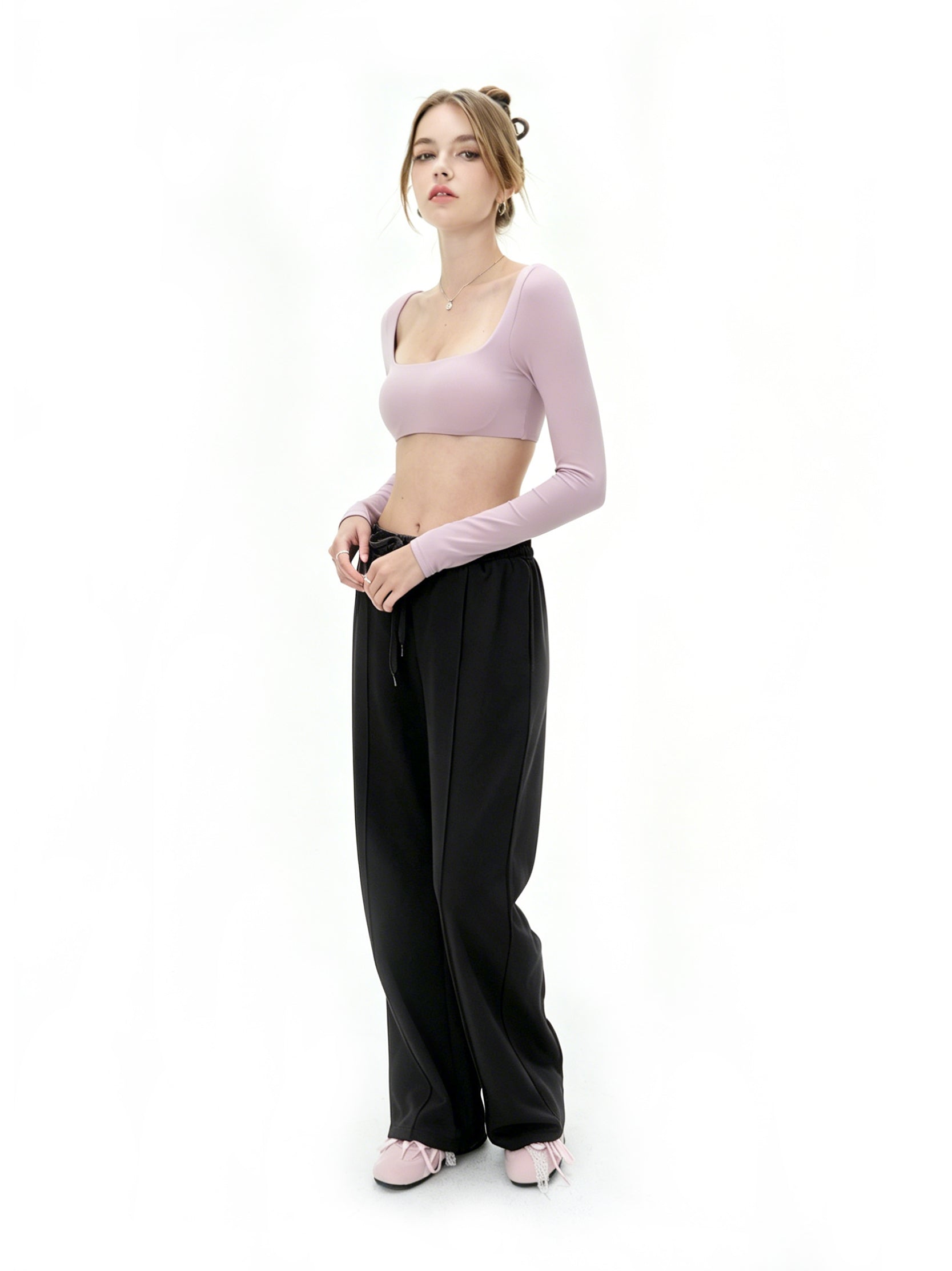 The Wide-Leg Drawstring Pants — Elevated Loungewear