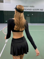 The Pleated Tennis Skirt — Classic High-Waist Movement