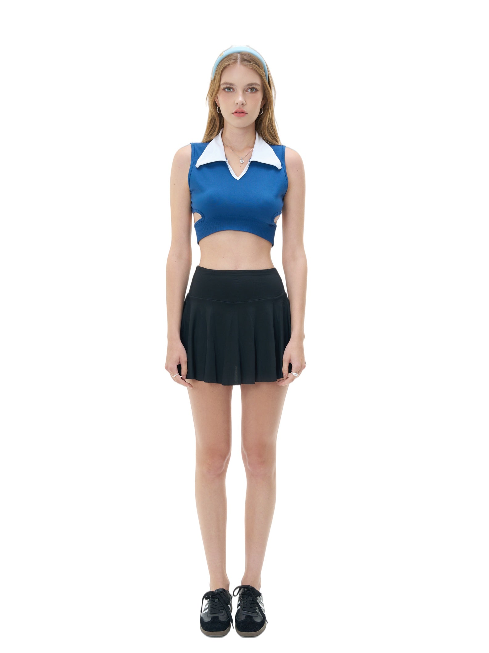 LITCHIC The Cropped Polo — Sporty Chic Performance - Premium Athleisure & Activewear for the Modern Muse
