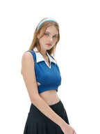 LITCHIC The Cropped Polo — Sporty Chic Performance - Premium Athleisure & Activewear for the Modern Muse