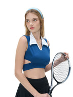 The Cropped Polo — Sporty Chic Performance