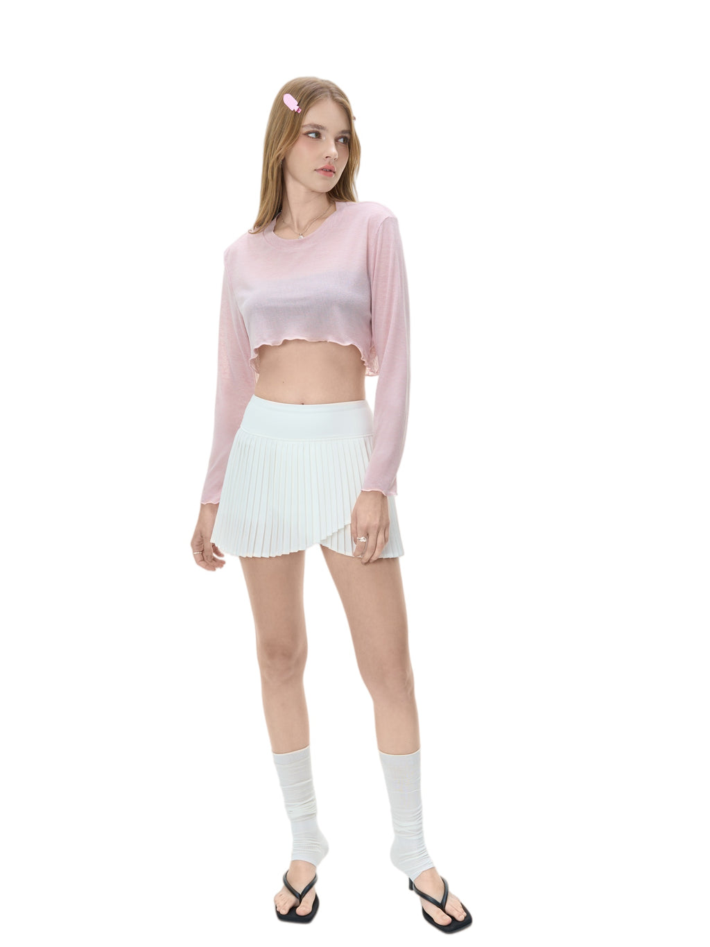 LITCHIC The Sheer Mesh Cover-up — Breathable Layering Lightweight - Premium Athleisure & Activewear for the Modern Muse