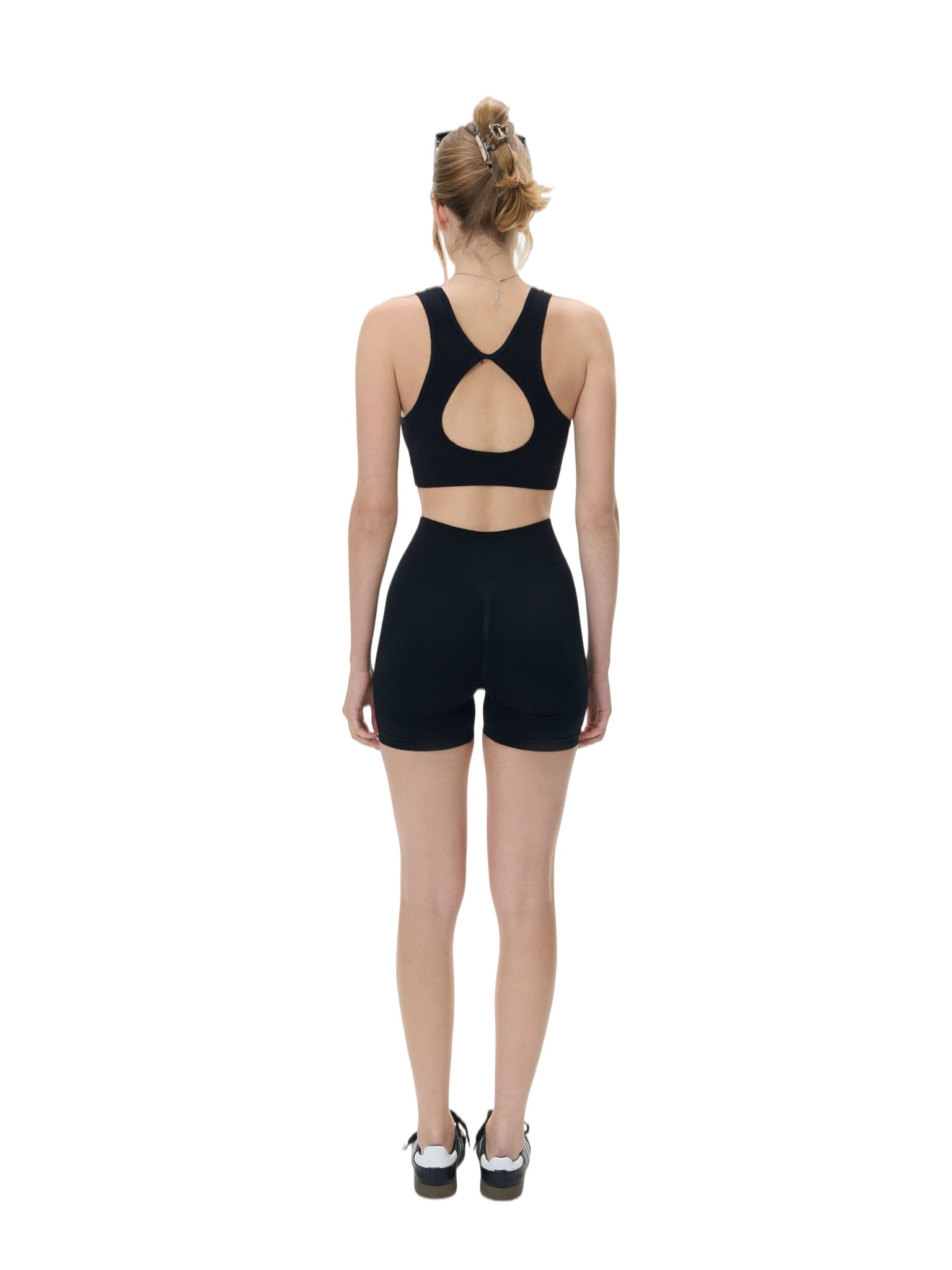 LITCHIC The Black Athletic Vest — High Support - Premium Athleisure & Activewear for the Modern Muse