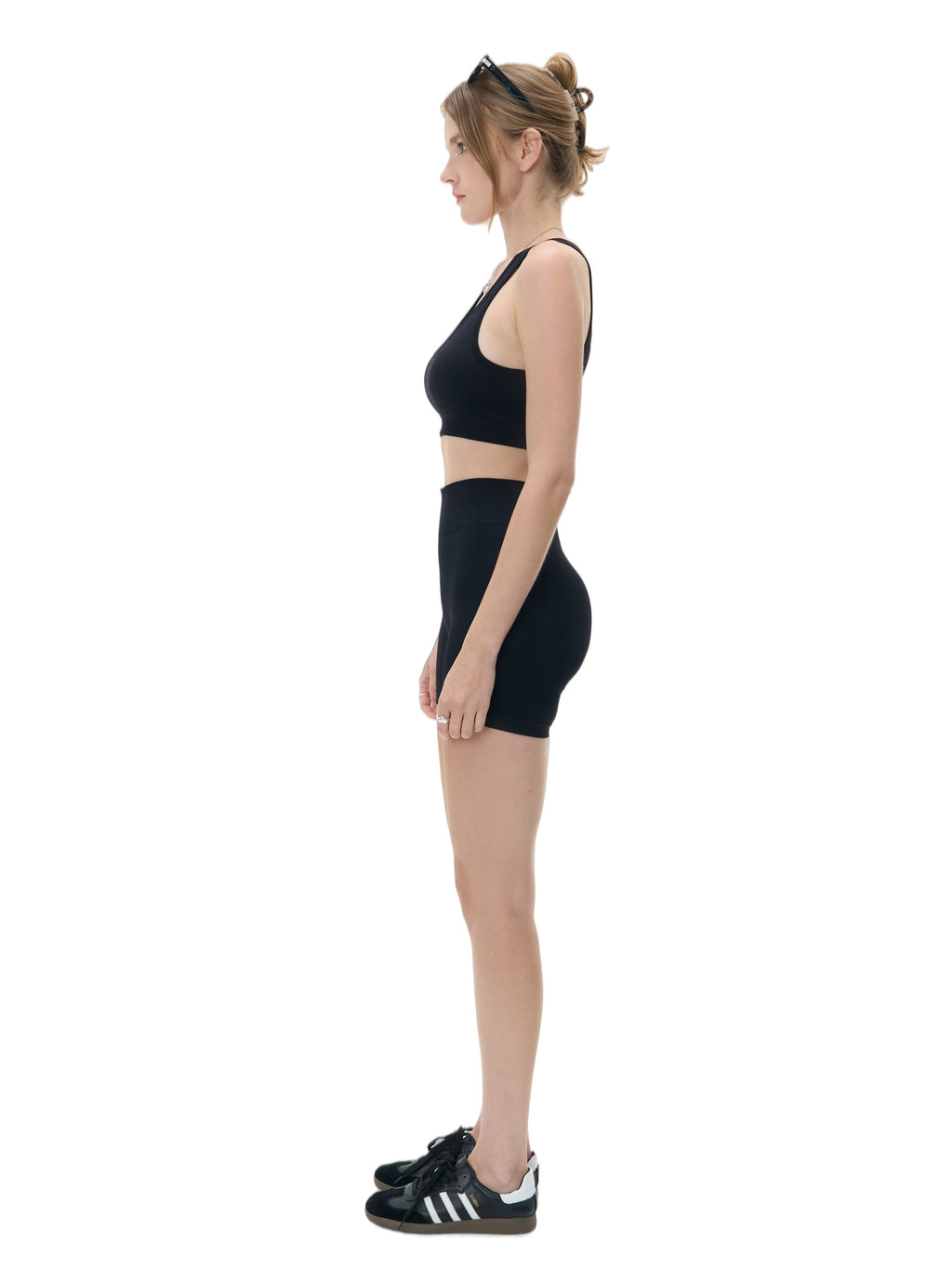 LITCHIC The Jacquard Booty Shorts — Texture & Lift - Premium Athleisure & Activewear for the Modern Muse