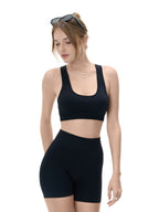LITCHIC The Jacquard Booty Shorts — Texture & Lift - Premium Athleisure & Activewear for the Modern Muse