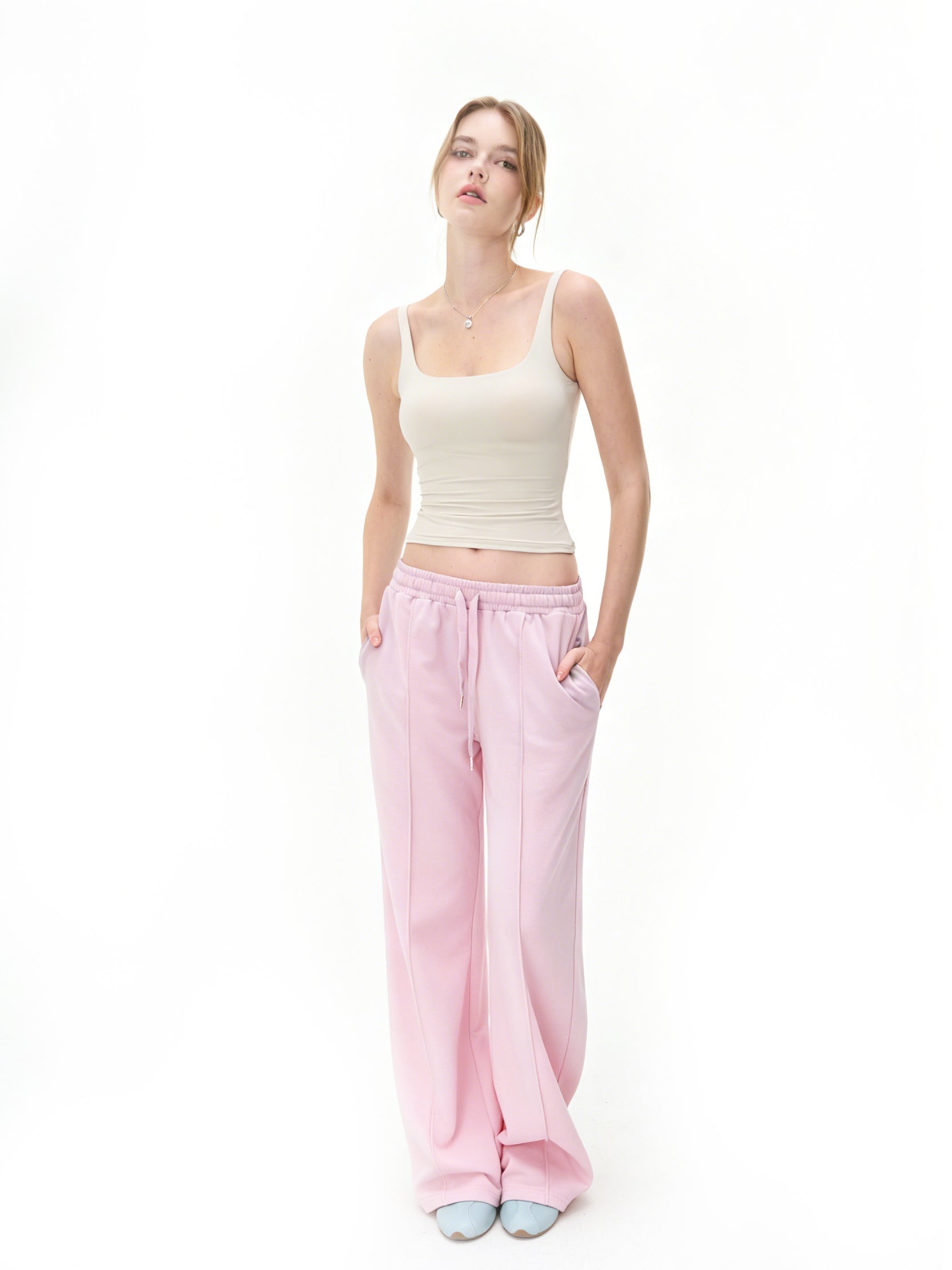 The Wide-Leg Drawstring Pants — Elevated Loungewear