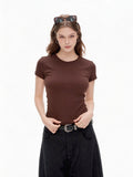 The Basic Slim Fit Short Sleeve T-shirt — Slimming Fit
